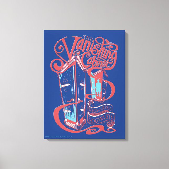 Harry Potter | The Vanishing Cabinet Canvas Print (Front)