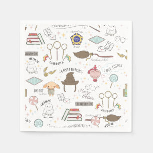 HARRY POTTER™ Tiny Magic Pattern Napkin