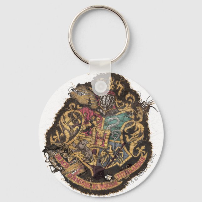 Harry Potter | Vintage Hogwarts Crest Key Ring (Front)