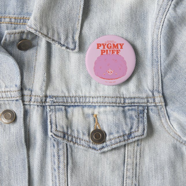 HARRY POTTER™ | Weasley's Wizard Pygmy Puff 6 Cm Round Badge (In Situ)