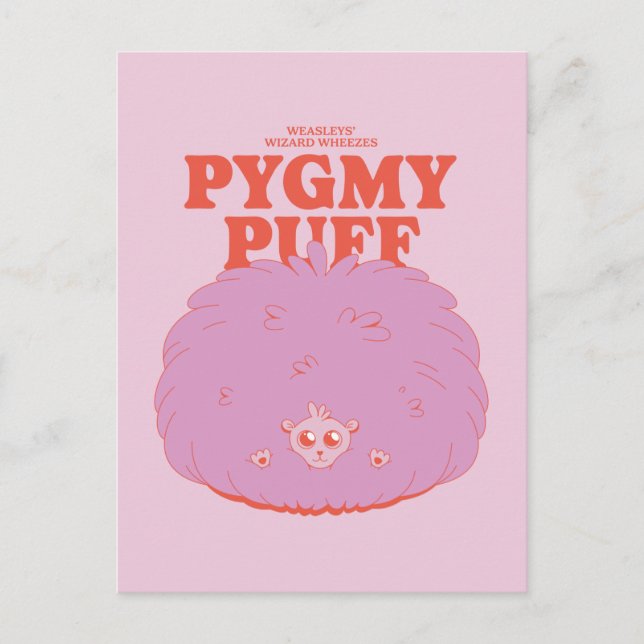 HARRY POTTER™ | Weasley's Wizard Pygmy Puff Postcard (Front)