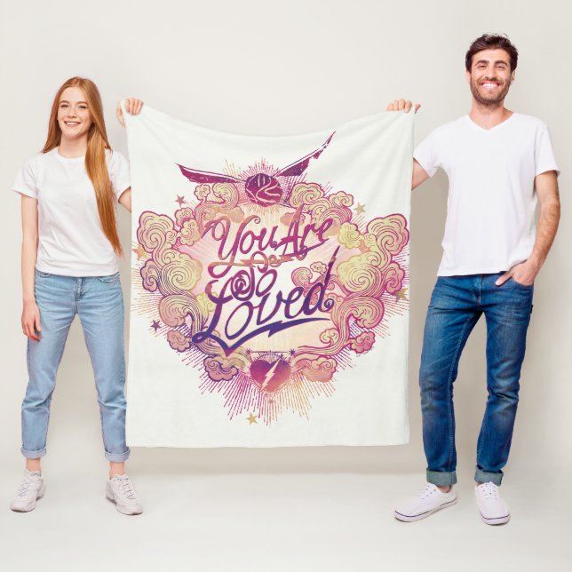 Harry Potter | You Are So Loved Fleece Blanket (In Situ)