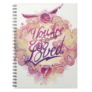 Harry Potter   You Are So Loved Spiral Notebook