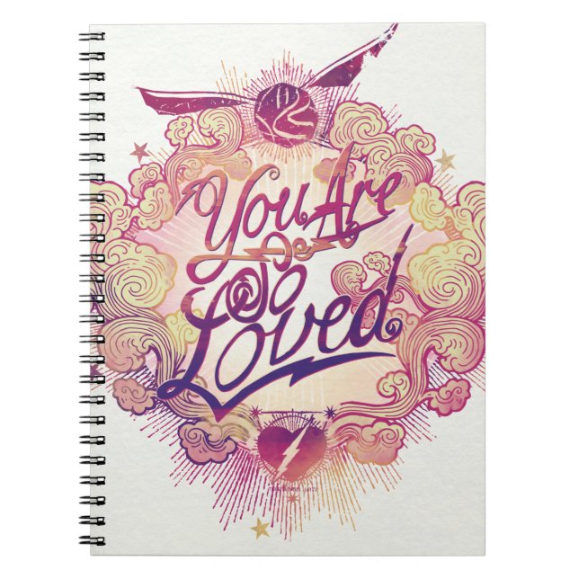 Harry Potter | You Are So Loved Spiral Notebook (Front)