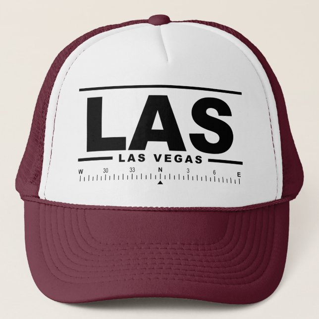 Harry Reid International Airport LAS Trucker Hat (Front)