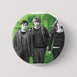Harry, Ron, and Hermione 1 6 Cm Round Badge
