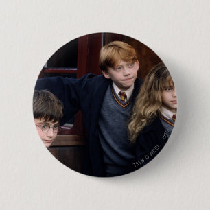 Harry, Ron, and Hermione 6 Cm Round Badge