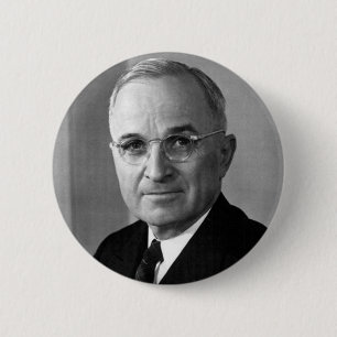 Harry S. Truman 33 6 Cm Round Badge