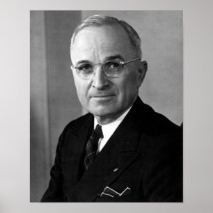 Harry S. Truman 33rd President Poster