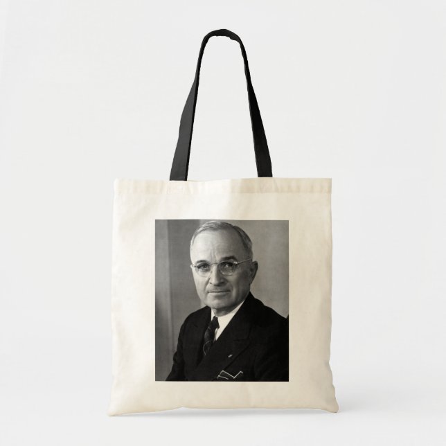 Harry S. Truman 33rd President Tote Bag (Front)