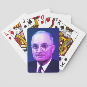 Harry S. Truman, American President & US Democrat Playing Cards