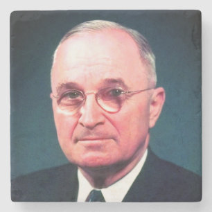 Harry S. Truman, Democrat 33rd President Stone Coaster