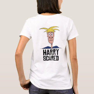 Harry Scared White Women's T-Shirt