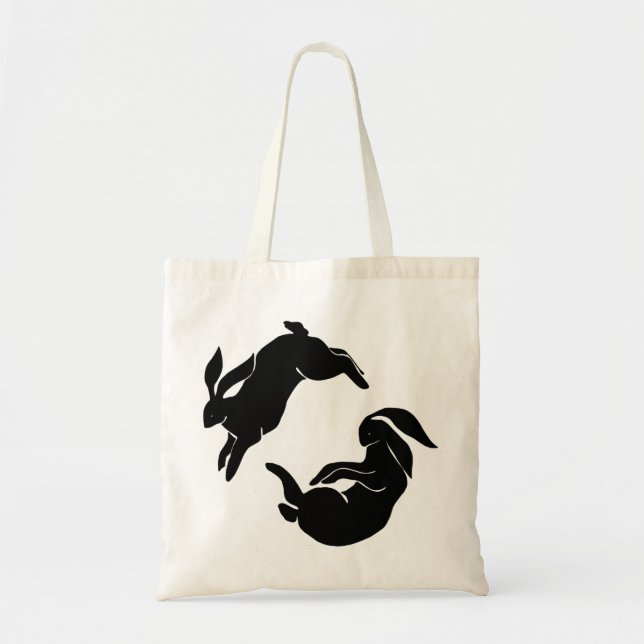 harry styles love on tour bunnies recreation logo  tote bag (Front)