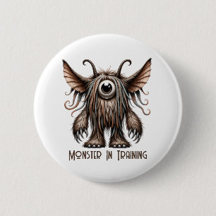 Harry – The Big-Eyed Beastie 6 Cm Round Badge