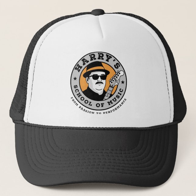 Harry's Music  Trucker Hat (Front)