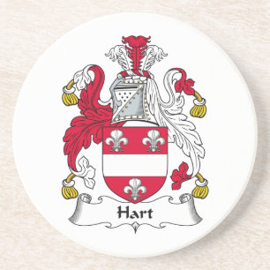 Hart Family Crest Coaster