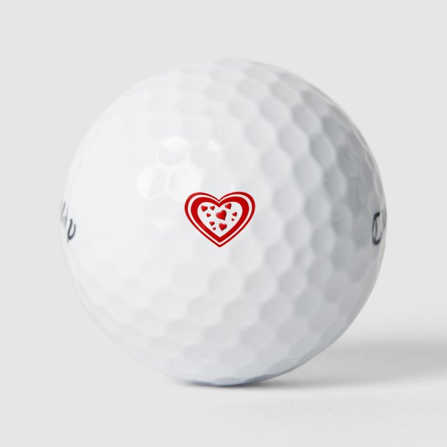 Hart full of love golf balls (Front)