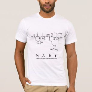 Hart peptide name shirt