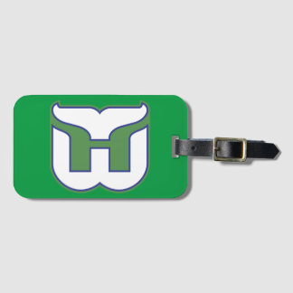 Hartfod Whalers Luggage Tag