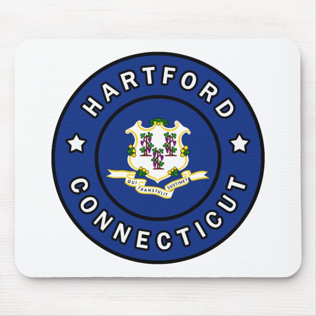Hartford Connecticut Mouse Pad (Front)