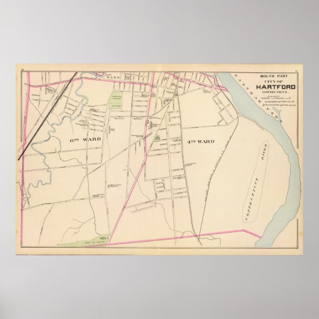 Hartford, Connecticut Poster (Front)