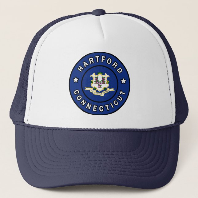 Hartford Connecticut Trucker Hat (Front)