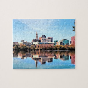Hartford CT Skyline Jigsaw Puzzle