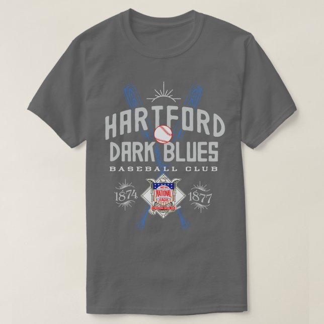 Hartford Dark Blues T-Shirt (Design Front)
