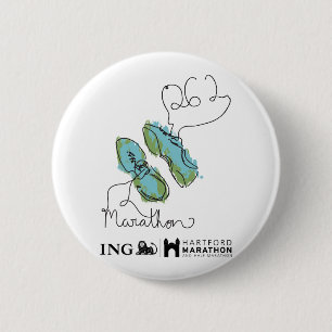 Hartford Marathon: Shoes 6 Cm Round Badge