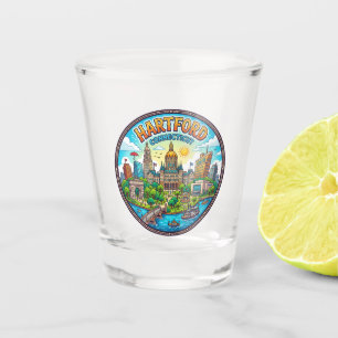 Hartford USA Shot Glass