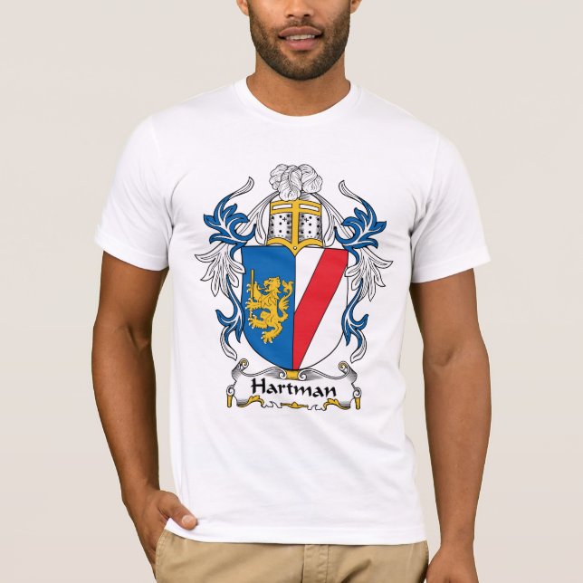 Hartman Family Crest T-Shirt (Front)