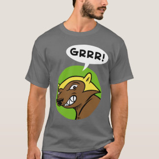 Harts Pass "GRRR!" Tee: Green T-Shirt