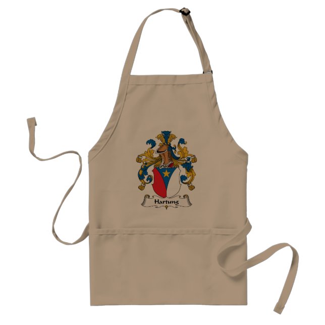 Hartung Family Crest Standard Apron (Front)