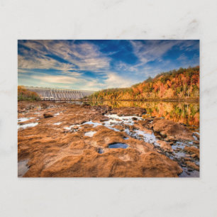 Hartwell Dam Postcard