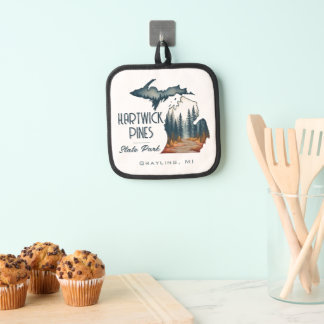 Hartwick Pines State Park Souvenir Gift Pot Holder