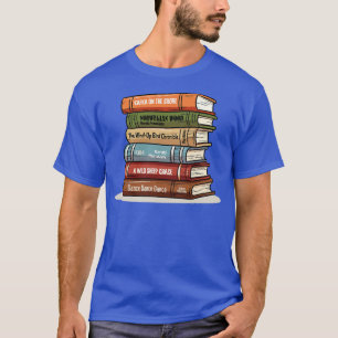 Haruki Murakami Book Stack Book Lovers Gift T-Shirt