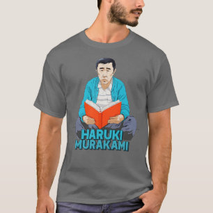 Haruki Murakami Retro Fan Art Design 1 T-Shirt