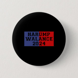 Harump Walance 2024 Shirt Harris Trump Wheimer Van 6 Cm Round Badge