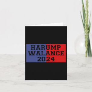 Harump Walance 2024 Shirt Harris Trump Wheimer Van Card