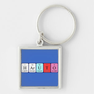 Haruto periodic table name keyring