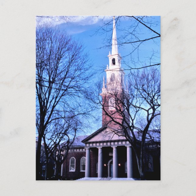 Harvard Memorial Chapel Postcard (Front)