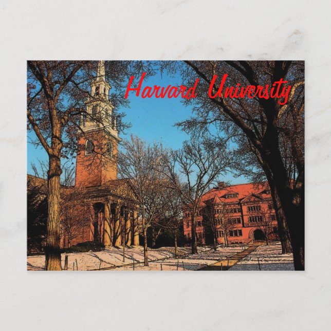 Harvard Postcard (Front)