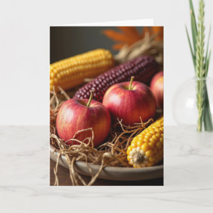 Harvest Apple Blessings Card