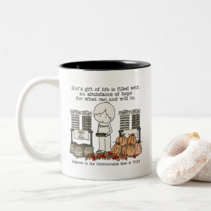 Harvest Blessing Two-Tone Coffee Mug
