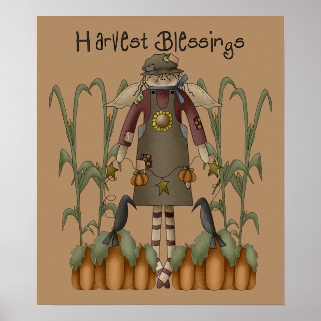 Harvest Blessings Print (Front)
