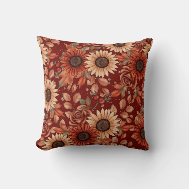 Harvest Blooms Cushion (Front)
