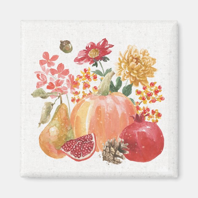Harvest Bouquet Magnet (Front)