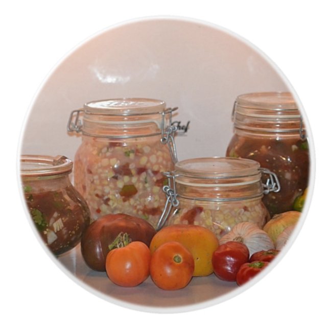 Harvest Ceramic Knob (Front)