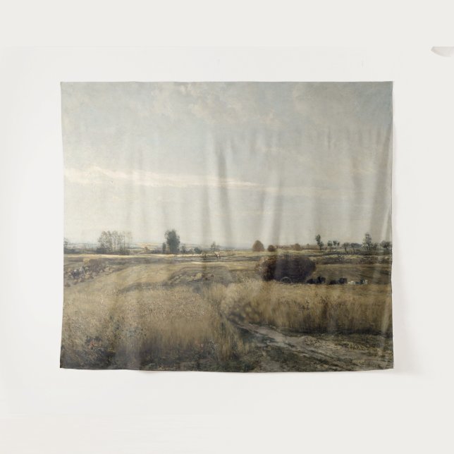 Harvest | Charles-Francois Daubigney  Tapestry (Front (Horizontal))